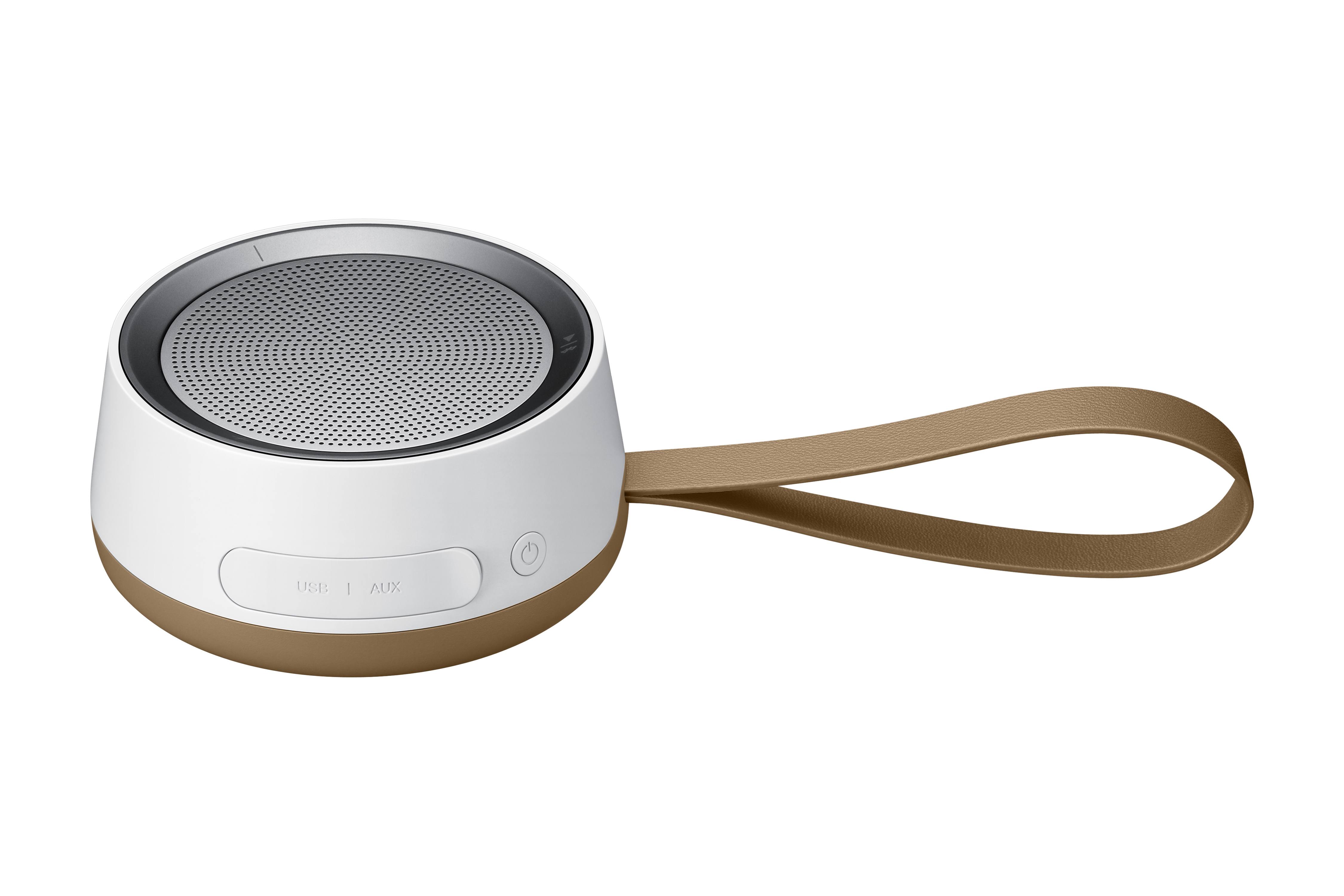 SAMSUNG Scoop EO-SG510CDEGWW Lautsprecher, Weiß/Braun