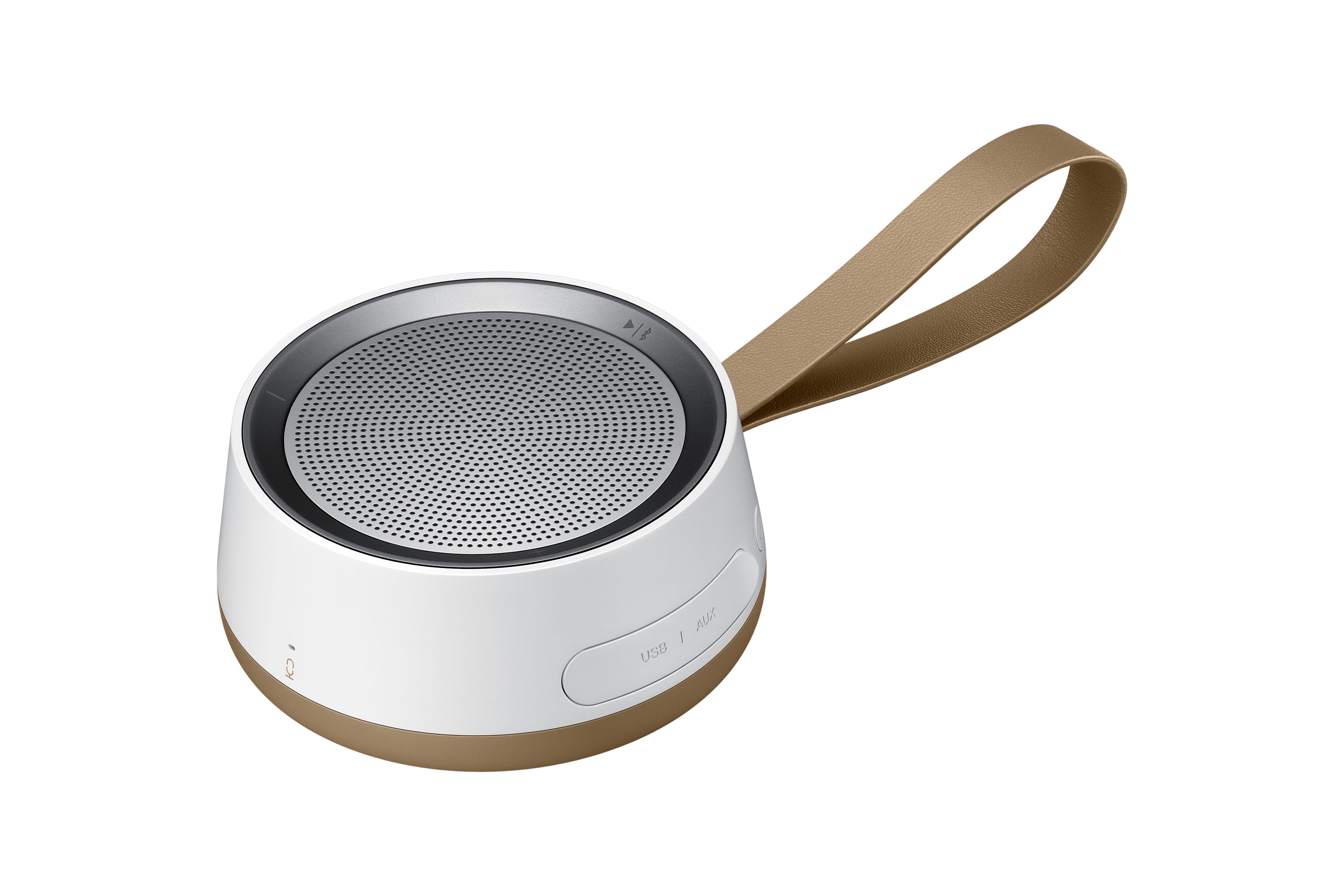 SAMSUNG Scoop EO-SG510CDEGWW Lautsprecher, Weiß/Braun