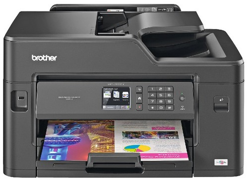 Impresora Brother Mfcj5330dw fax copia a3 doble cara wifi bandeja extensible multifuncion tinta color 4800 x 1200dpi de profesional