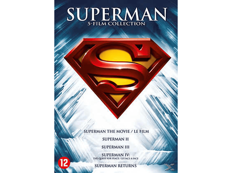 Warner Home Video Superman Collection I-v - Dvd