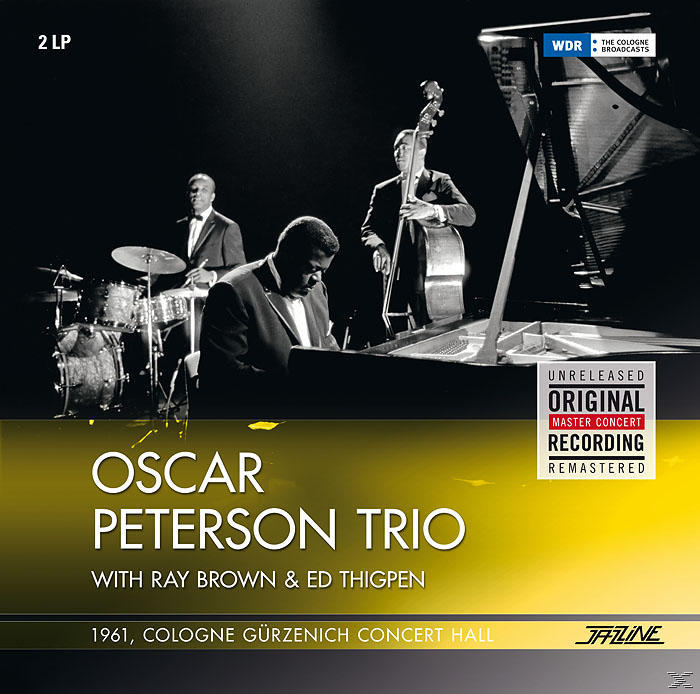 Oscar Peterson Gürzenich Thigpen) (with Ray Hall Concert Brown - (Vinyl) 1961 Cologne Ed - & Trio