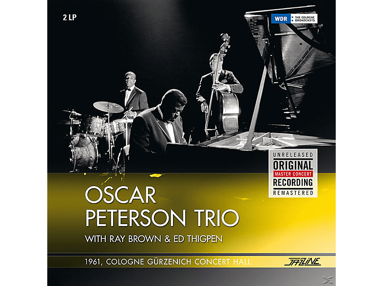 Trio Cologne Concert Oscar Ray (Vinyl) & - 1961 Gürzenich Ed Hall - Thigpen) Peterson (with Brown