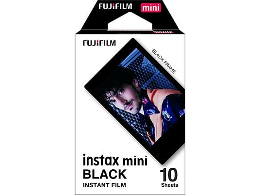 FUJIFILM Film Instax Mini Cadre Noir 10 pièces (B12004)