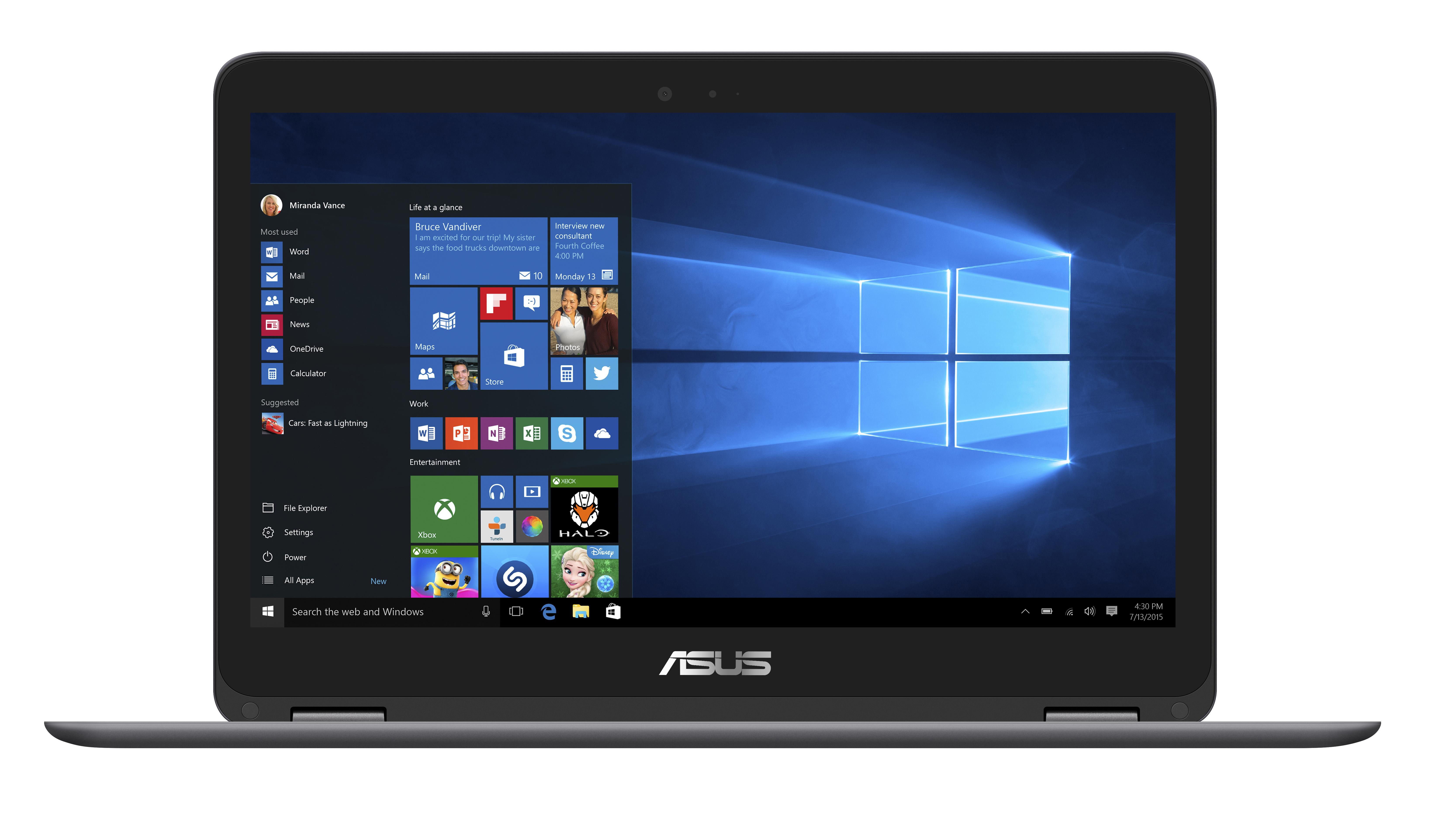 ASUS Zenbook Flip UX360UAK-BB283T - 13,3 Zoll - Intel® Core™ i5 i5-7200U - 8 GB - 256 GB - Intel® HD 620 - Windows 10 Home (64 Bit)
