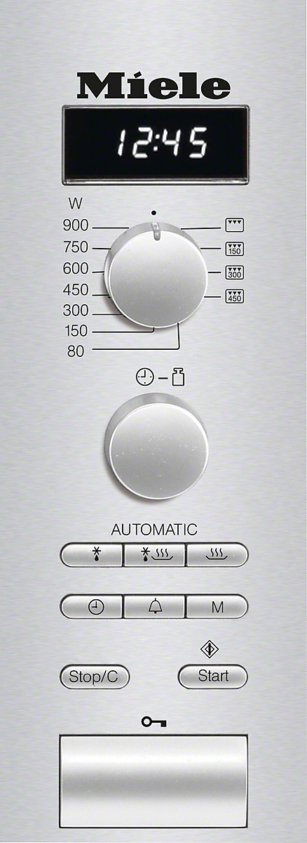 MIELE M 6012 SC, Mikrowelle (900 Watt, Grillfunktion)