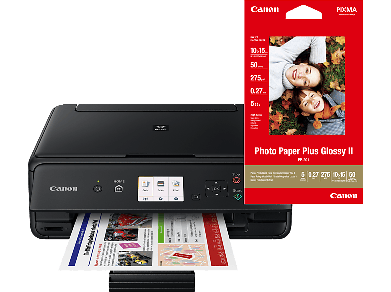 CANON All-in-one printer Pixma TS5055 + Fotopapier PP-201 (1367C079)