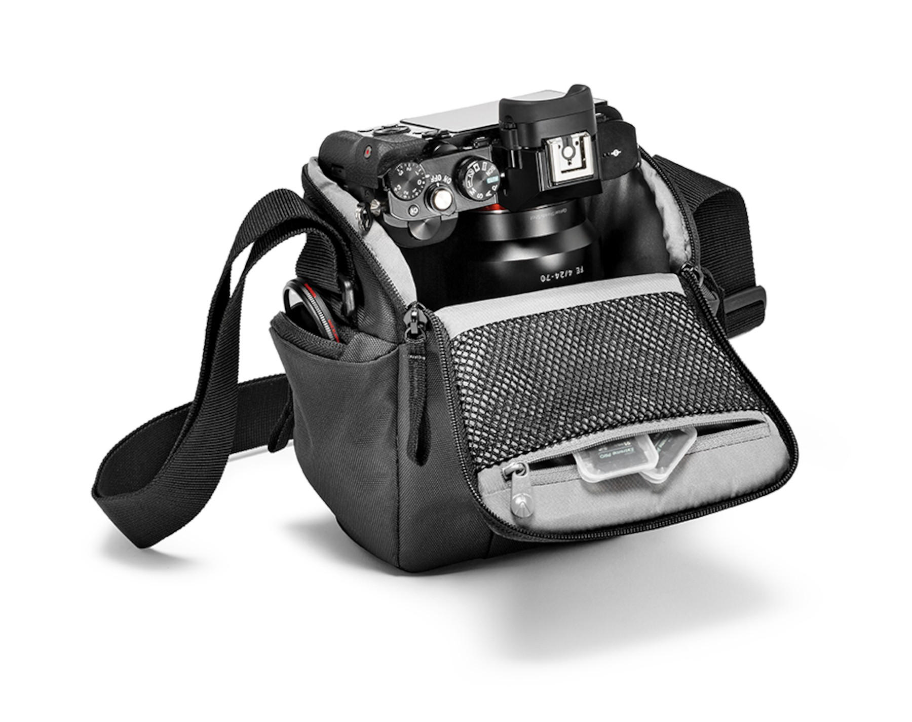 MANFROTTO Bags NX-H-IGY NX Holster CSC Kamera Çantası Gri