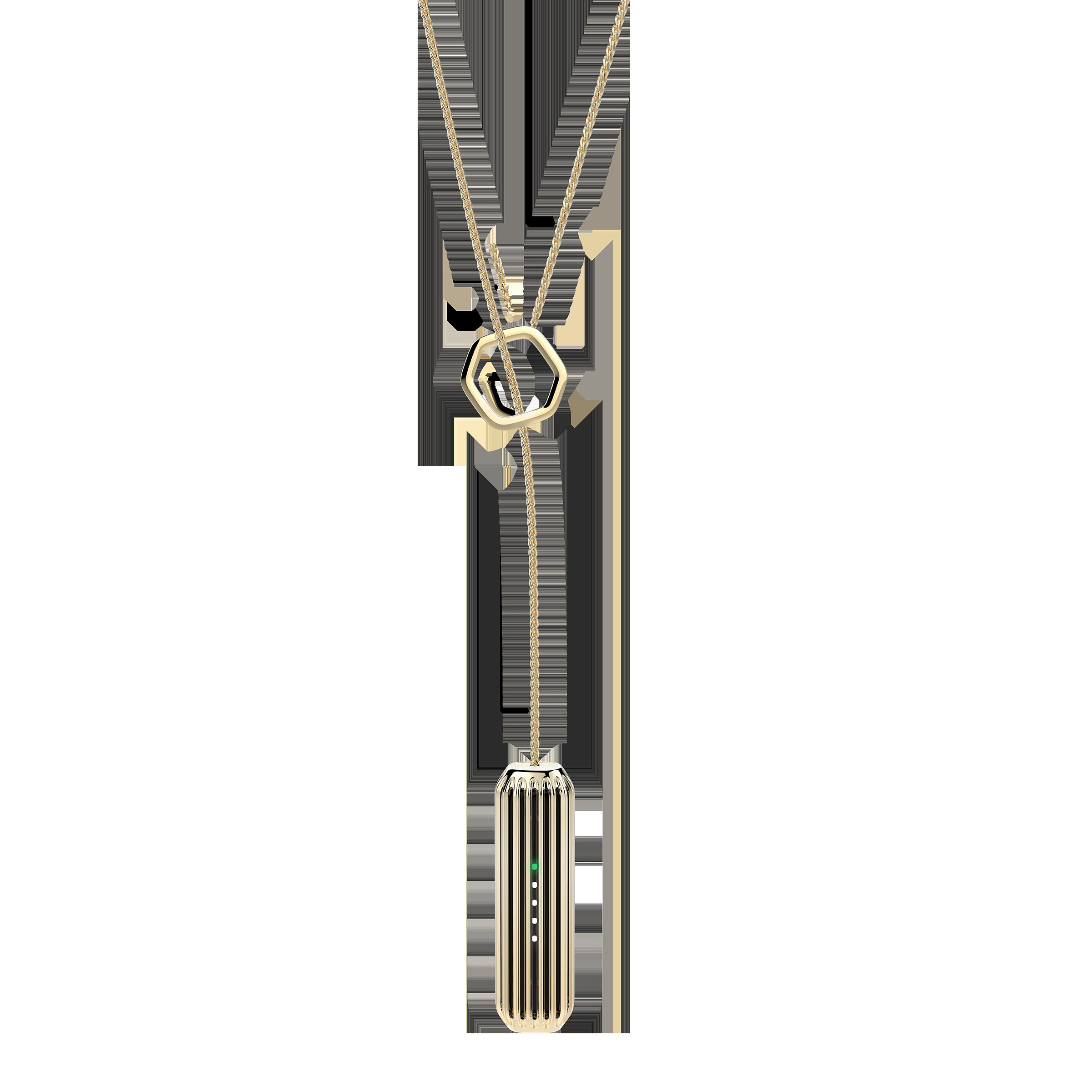 FITBIT FB161ALGD, Ersatz-/Wechselkette, Gold