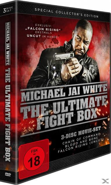 DVD-Cover für Michael Jai White Film. Der Schauspieler hält eine Waffe. Funken fliegen.