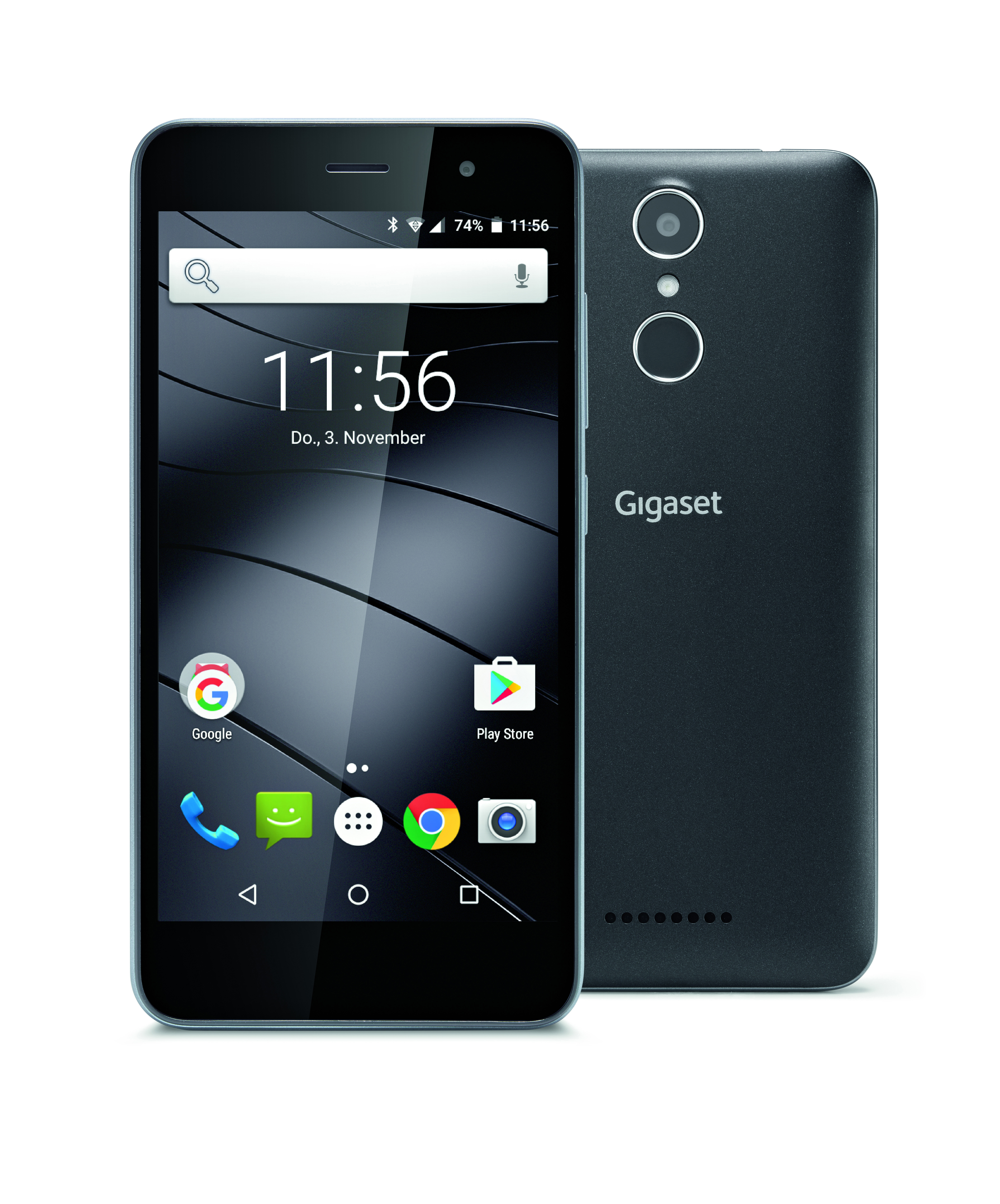 GIGASET GS 160 16 GB Schwarz Dual SIM