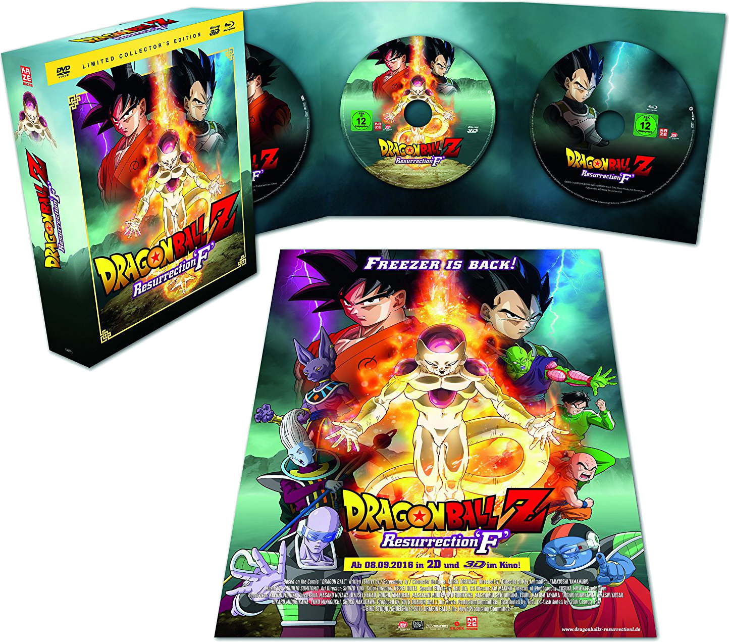 Dragonball Z: Resurrection 'F' Limited Collector's Edition [3D
