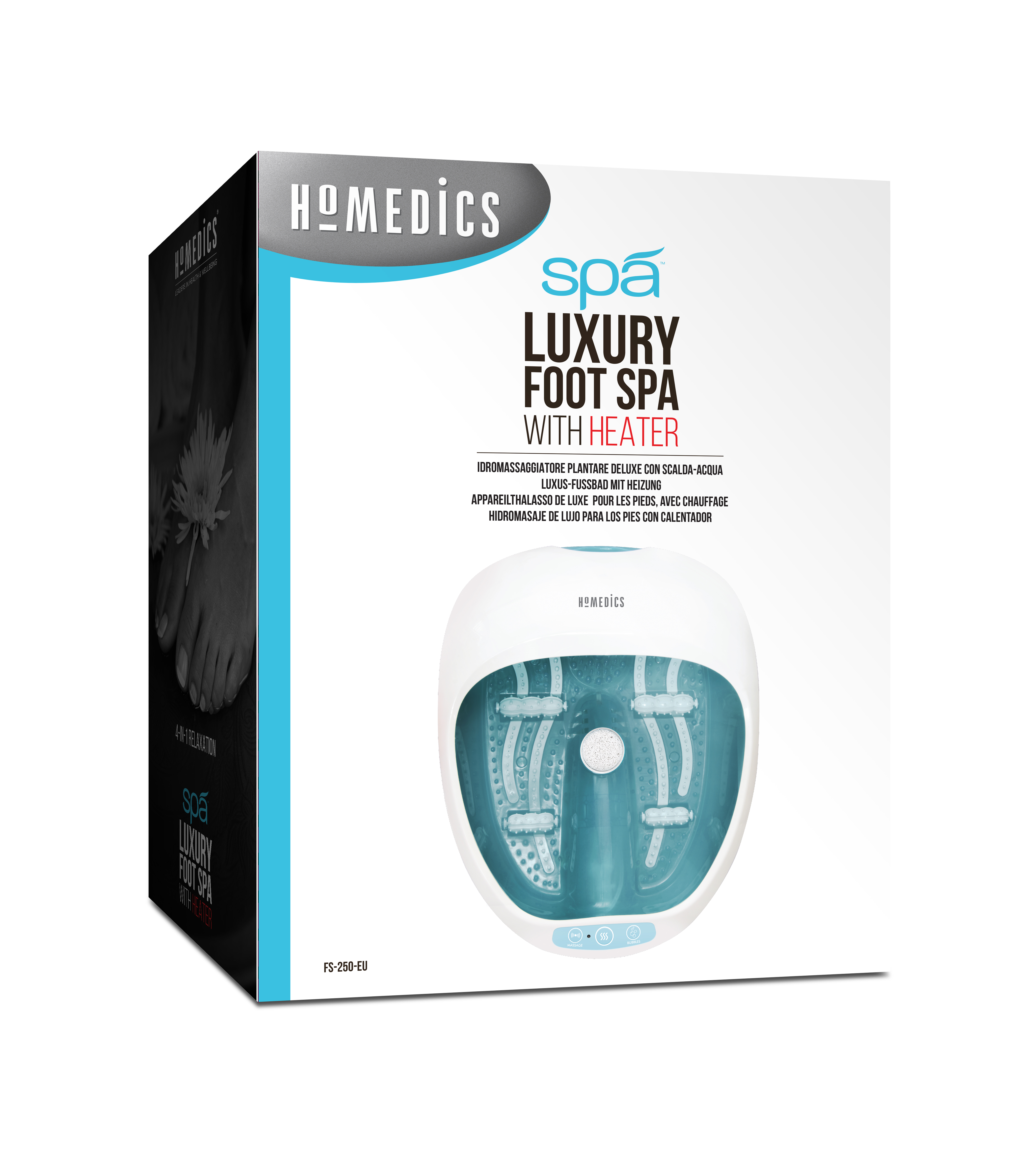 HOMEDICS Bain de pieds (SPA-400)