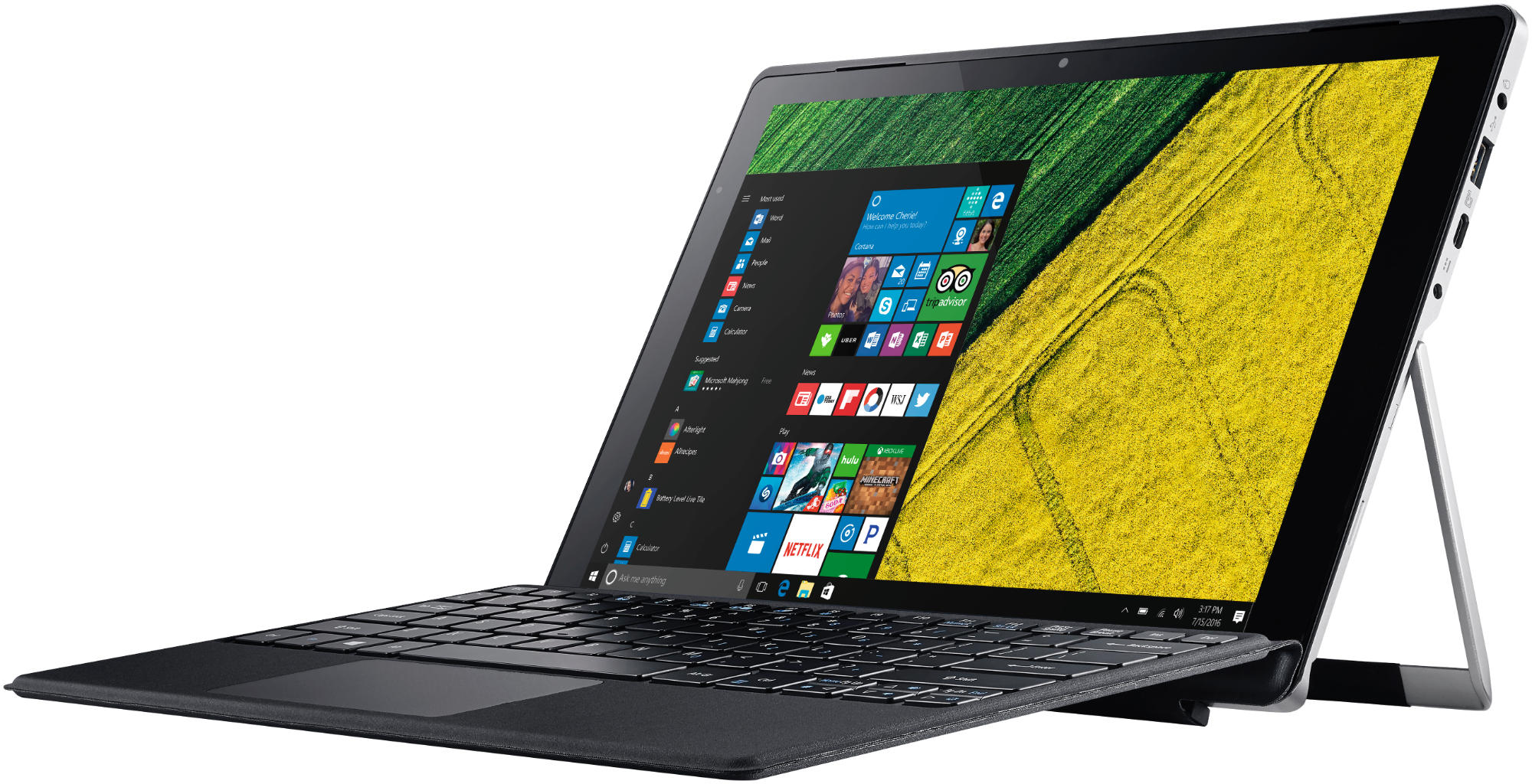ACER Switch Alpha 12 (SA5-271-38U0) - 12 Zoll - Intel® Core™ i3 i3-6006U - 4 GB - 256 GB - Intel® HD 520 - Windows 10 Home (64 Bit)