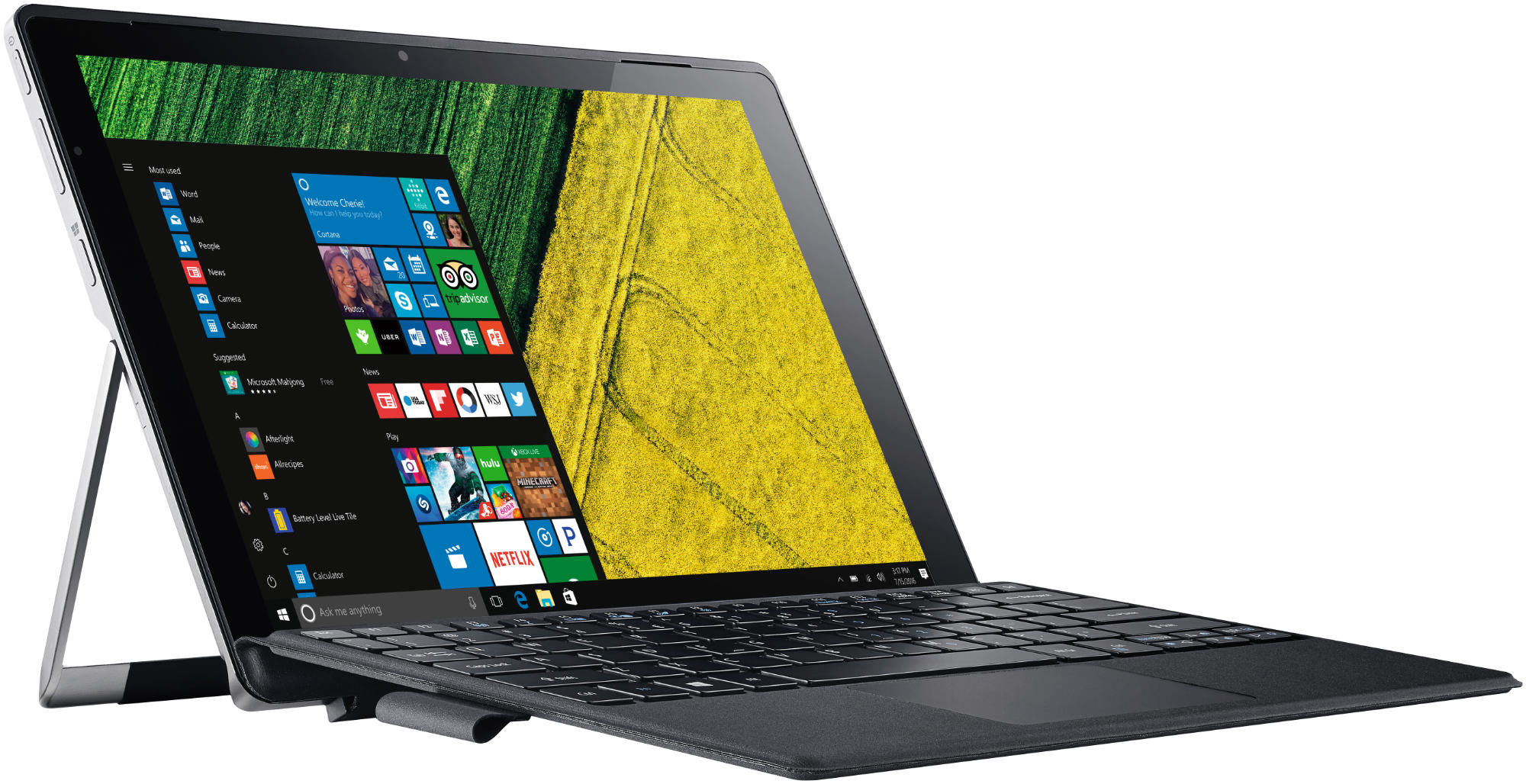 ACER Switch Alpha 12 (SA5-271-38U0) - 12 Zoll - Intel® Core™ i3 i3-6006U - 4 GB - 256 GB - Intel® HD 520 - Windows 10 Home (64 Bit)