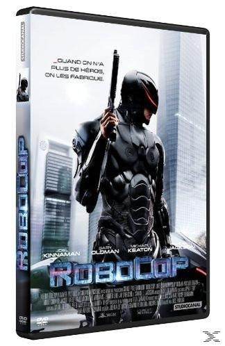 RoboCop dvd-hoes: Robot met wapen, stadsgezicht. Titel: RoboCop.