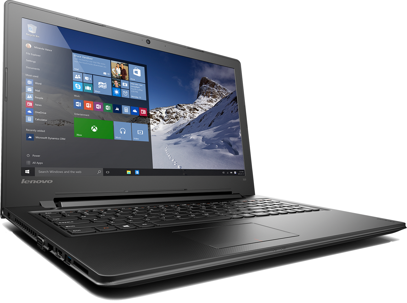 LENOVO Laptop IdeaPad 300-15ISK Intel Core i5-6200U (80Q700CTMB)