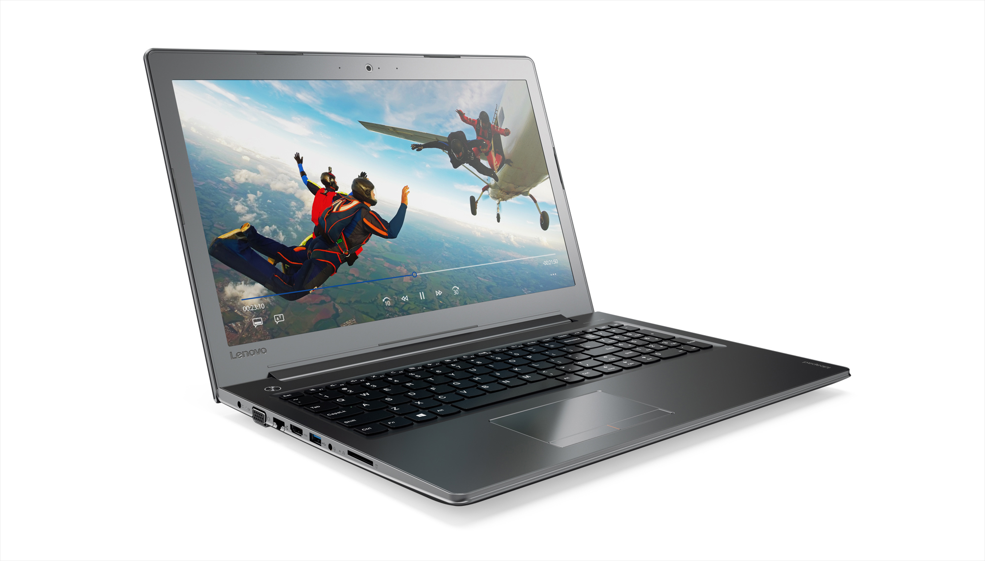 LENOVO IdeaPad 510 - 15,6 Zoll - Intel® Core™ i7 i7-7500U - 8 GB - 1 TB - Windows 10 (64 Bit)