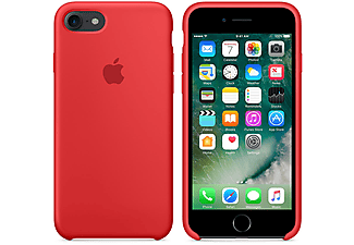 APPLE iPhone 7 için Silikon Koruyucu Kılıf Product Kırmızı