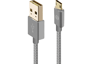 S-LINK Swapp SW-A1 Micro USB 1 m Silver Data ve Şarj Kablosu