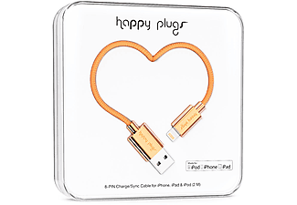 HAPPY PLUGS Lightning To USB Şarj ve Senkronizasyon Kablosu (2.0m) Rose Gold