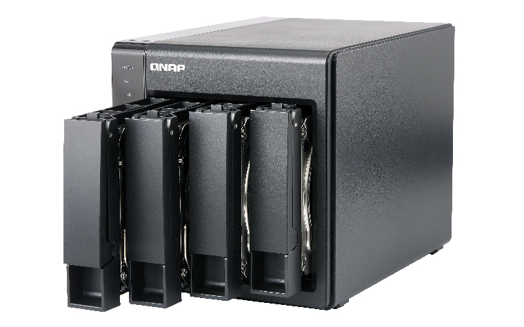 QNAP TS-451+ NAS Storage Server NAS Anzahl Festplattenschächte: 4 Schwarz}