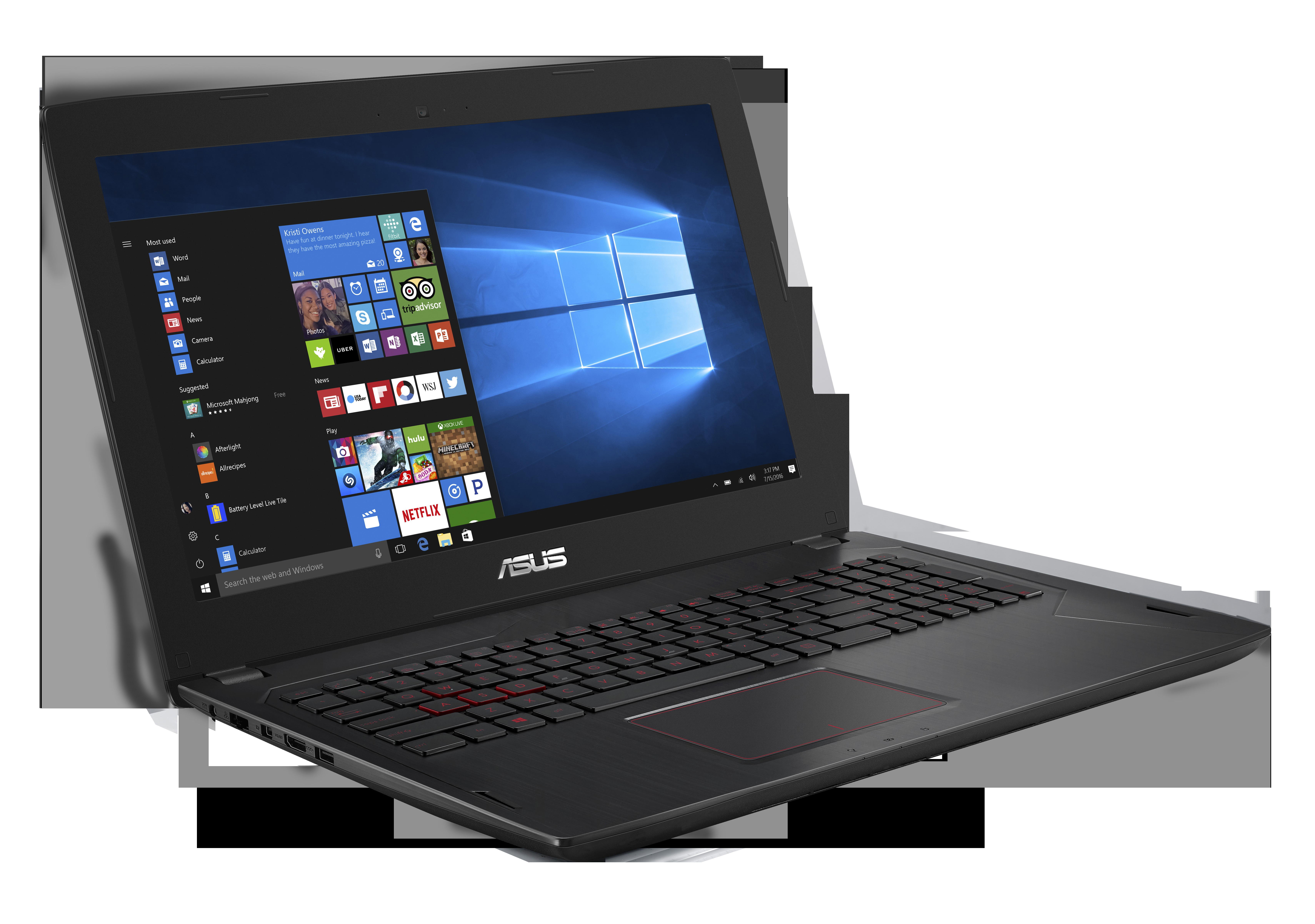 ASUS GL502VM-FY035T - 15,6 Zoll - Intel® Core™ i7 i7-6700HQ - 8 GB - 1 TB - NVIDIA GeForce® GTX 1060 - Windows 10 Home (64 Bit)
