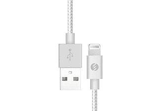 S-LINK Swapp IP-SW5 1 m Lisanslı Lightning Metal Silver 2A Data + Şarj Kablosu