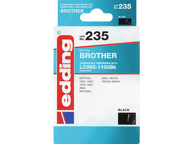 EDDING EDD-235 Tintenpatrone Schwarz Tintenpatrone kompatibel zu ...