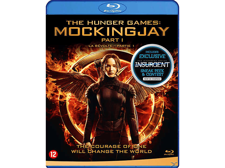 The Hunger Games: Mockingjay part 1 Blu-ray