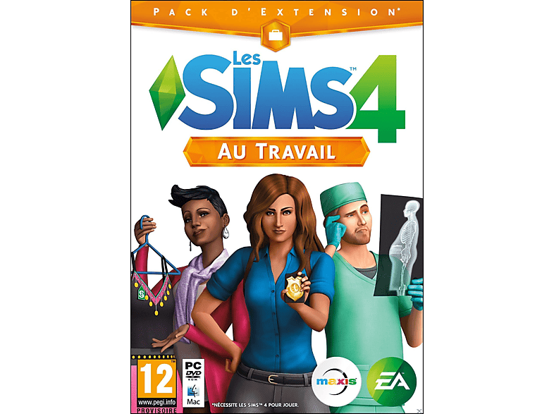 Les Sims 4 - Au travail FR PC