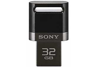 SONY Micro Duo USB 3.0 32GB Siyah USB Bellek