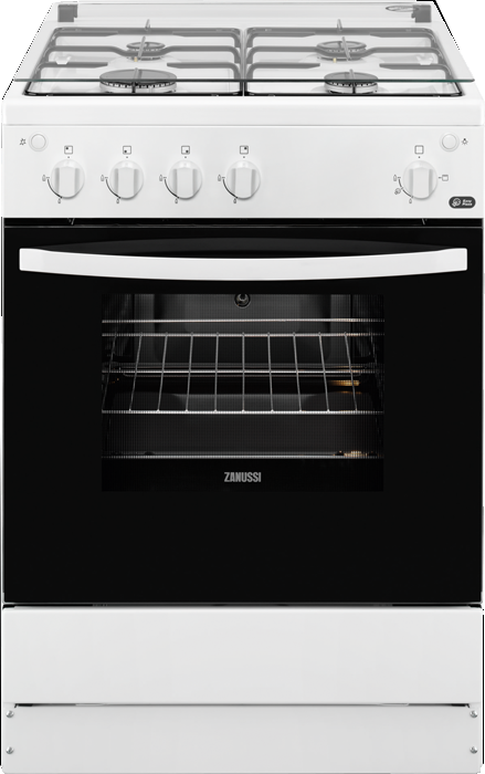 ZANUSSI Cuisinière au gaz (ZCG610H1WA)
