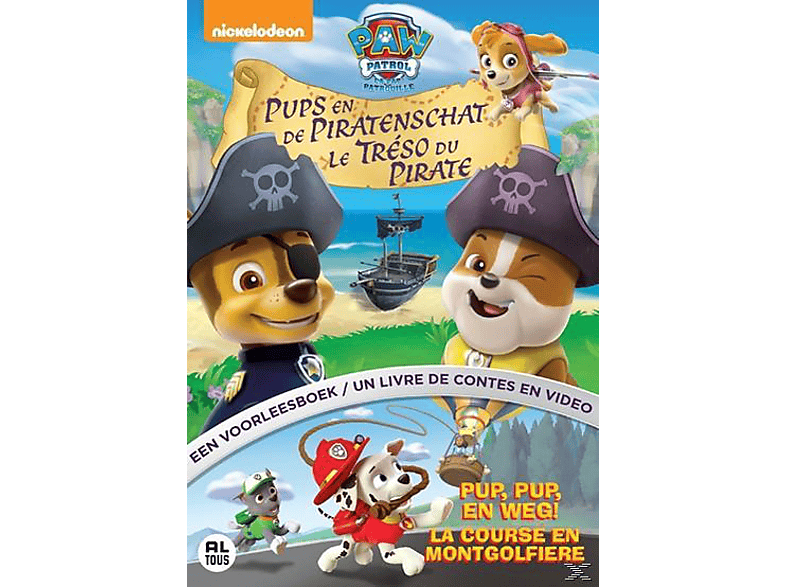 Paw Patrol - Pups En De Piratenschat DVD