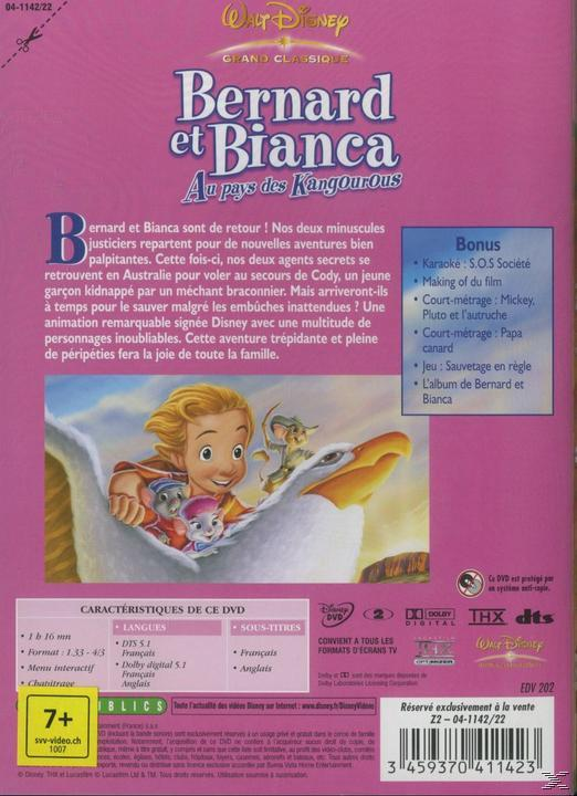 The Rescuers Down Under - DVD