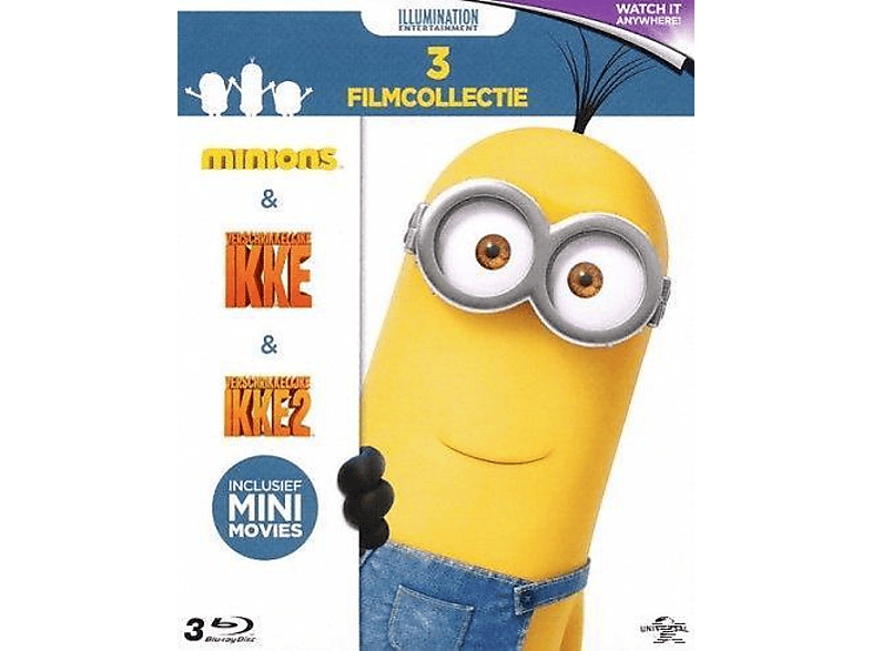 The Minions - Dispicable Me 1&2 Blu-ray