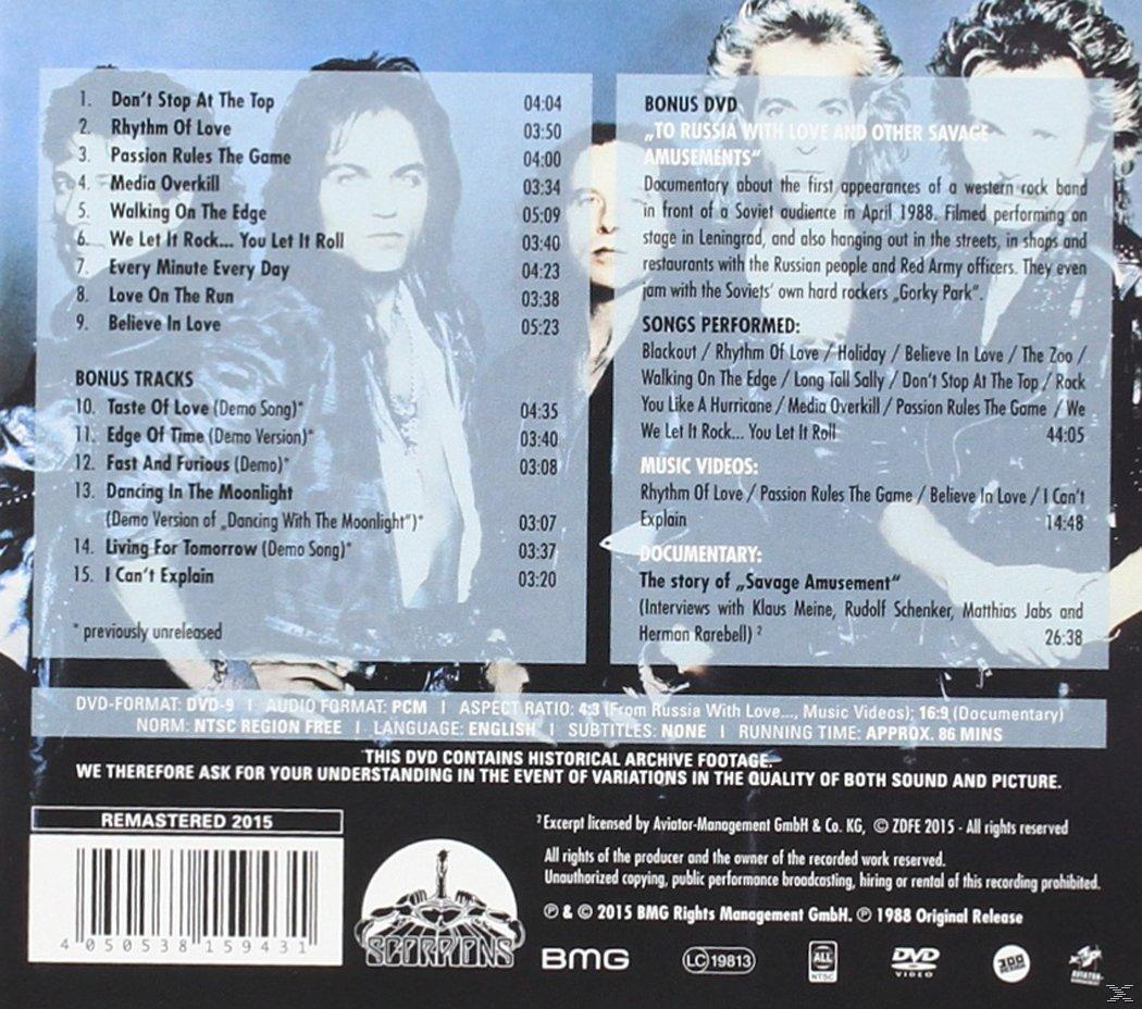 Scorpions - Savage Edition) Video) Deluxe + (50th DVD - (CD Anniversary Amusement