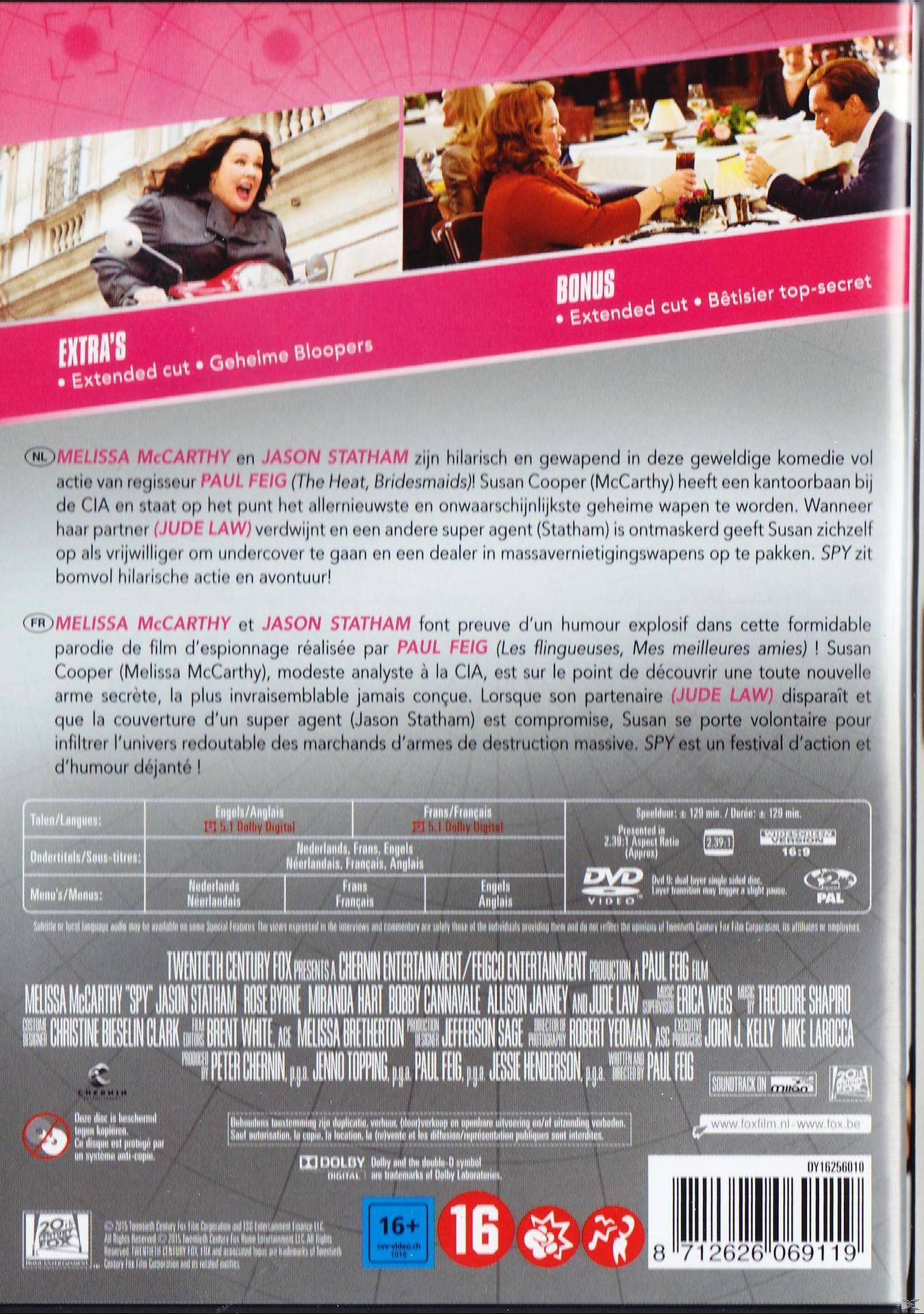 Pochette arrière de DVD avec texte en plusieurs langues. Contient des informations sur un film.
