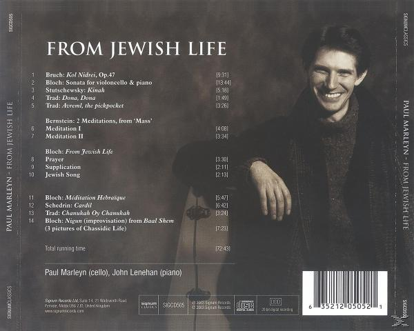 John Lenehan - FROM JEWISH LIFE  - (CD)
