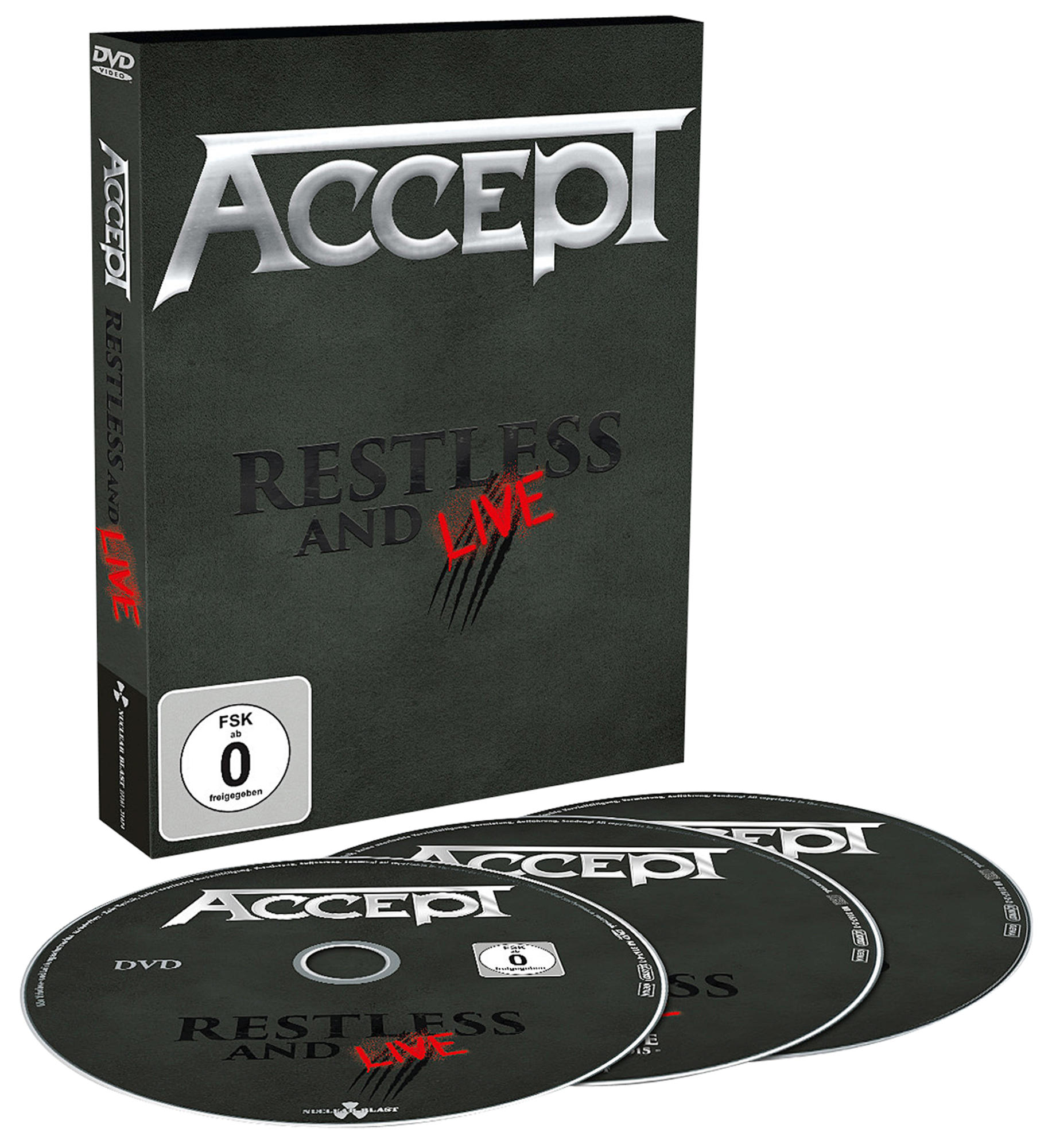 Accept - Live + Restless And (DVD CD) 