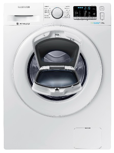 Lavadora carga frontal - Samsung WW90K5410WW 9 Kg 1400 r.p.m Tecnología AddWash Sistema EcoBubble