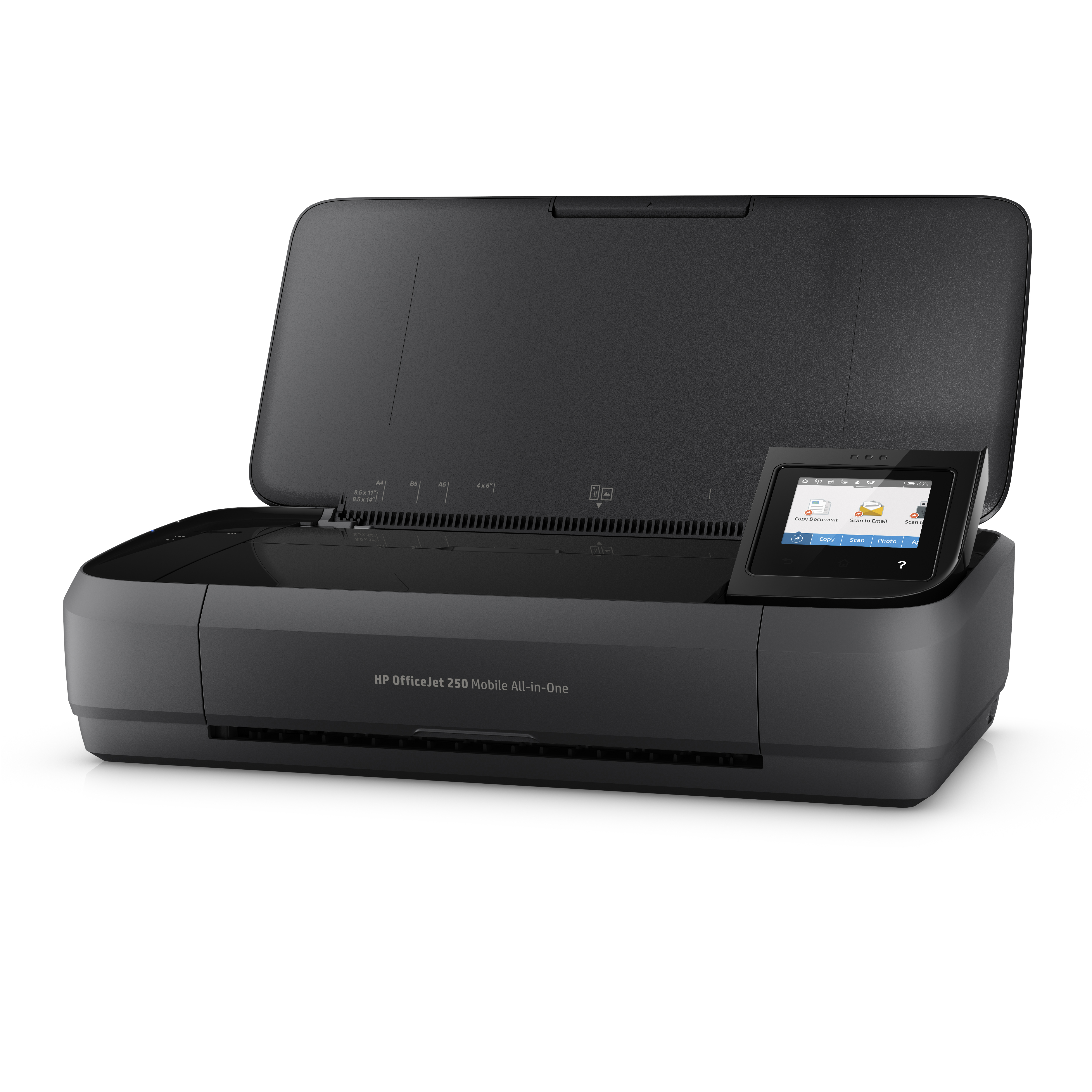 WLAN Mobil Multifunktionsdrucker HP Tintenstrahldruck 3-in-1 250 OfficeJet