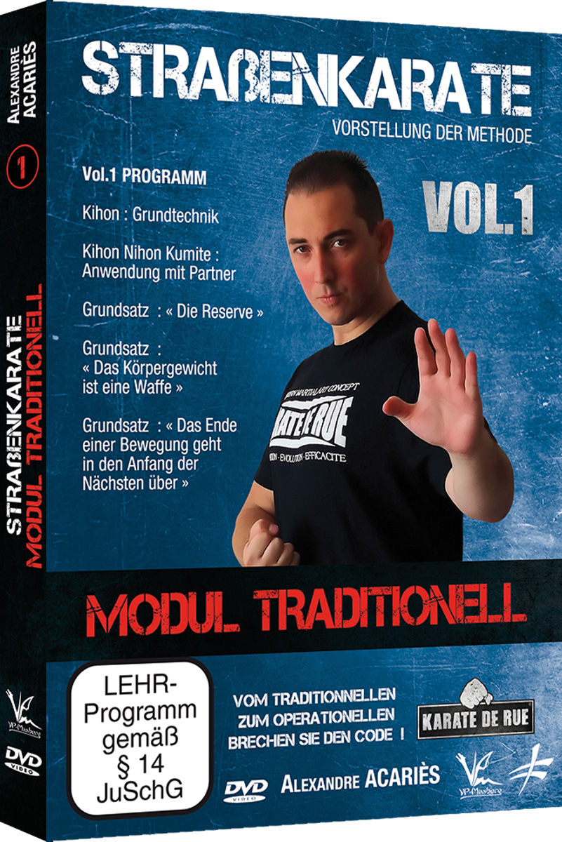 Vorstellung der 2 DVD Straßenkarate: Vol. Methode