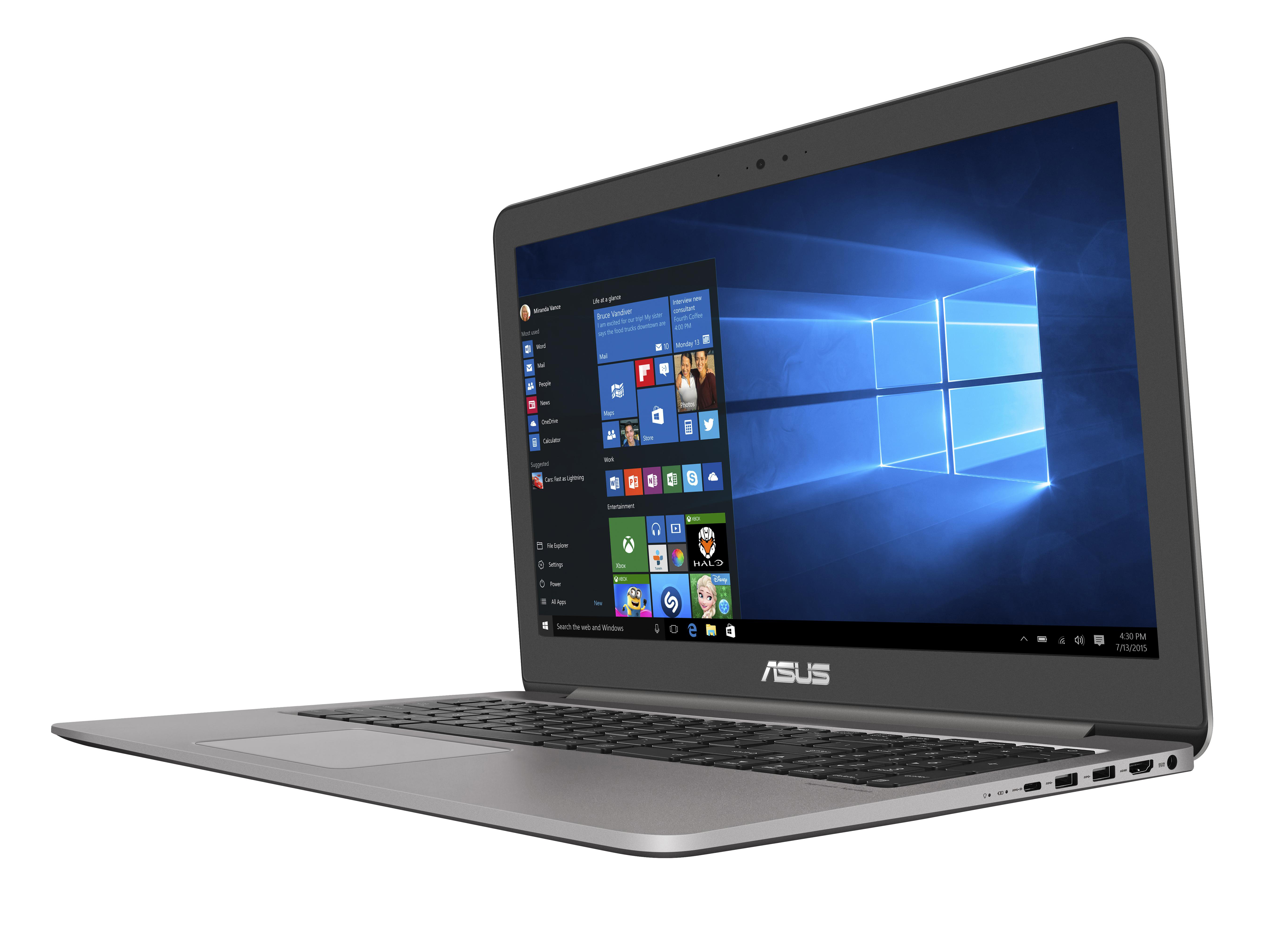 ASUS ZenBook UX510UX-CN179T - 15,6 Zoll - Intel® Core™ i5 i5-7200U - 8 GB - 1000 GB - NVIDIA GeForce® GTX 950 - Windows 10 Home (64 Bit)