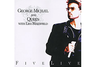 George Michael and Queen with Lisa Stansfield - Five Live (CD)