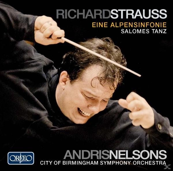 Albumcover: Dirigent in Aktion, mit Orchester- und Künstlernamen. Orfeo-Logo.
