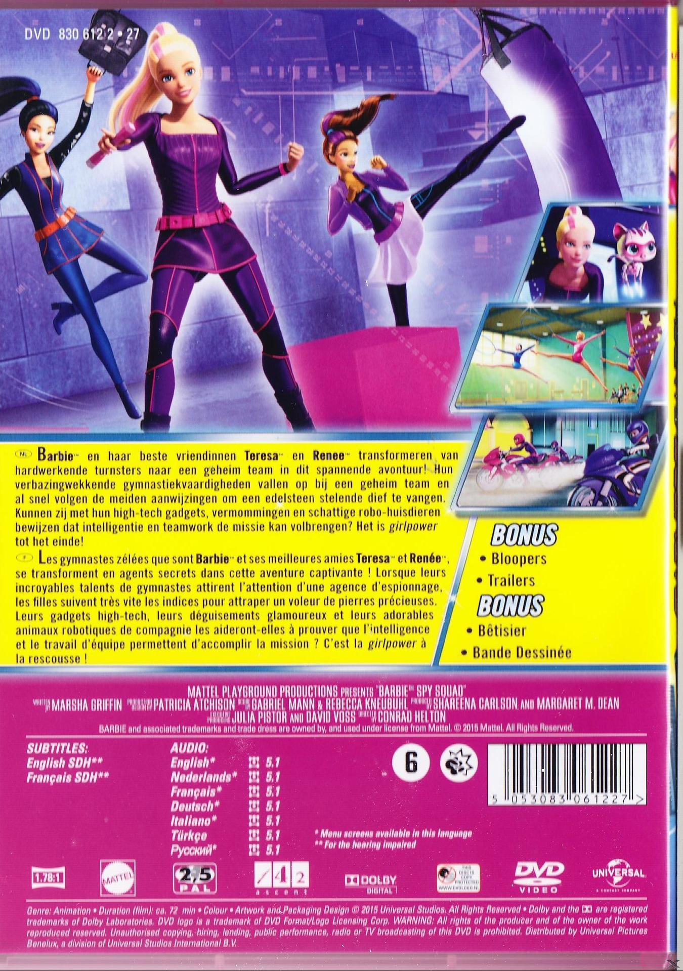 Barbie: Team Agents Secrets - DVD