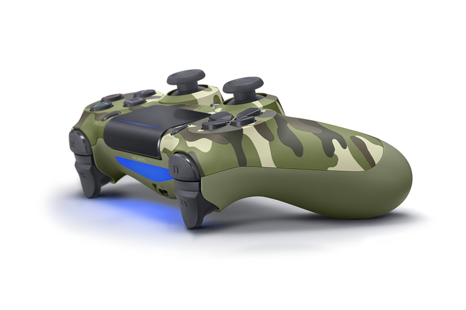 SONY PS4 Dualshock Controller Green Cammo v2