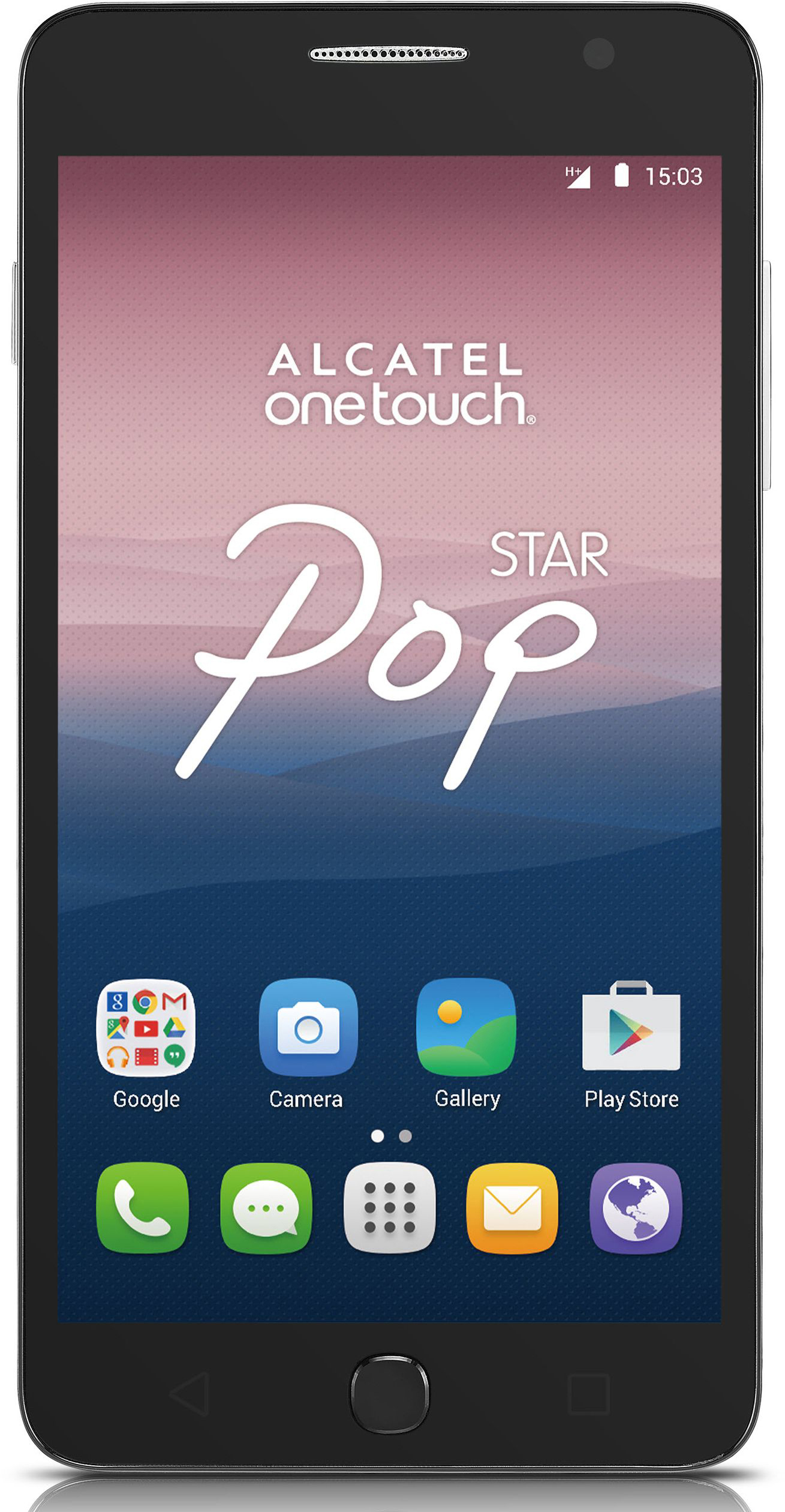 ALCATEL FB5022, Backcover, Alcatel, POP Star 5022D, Blau