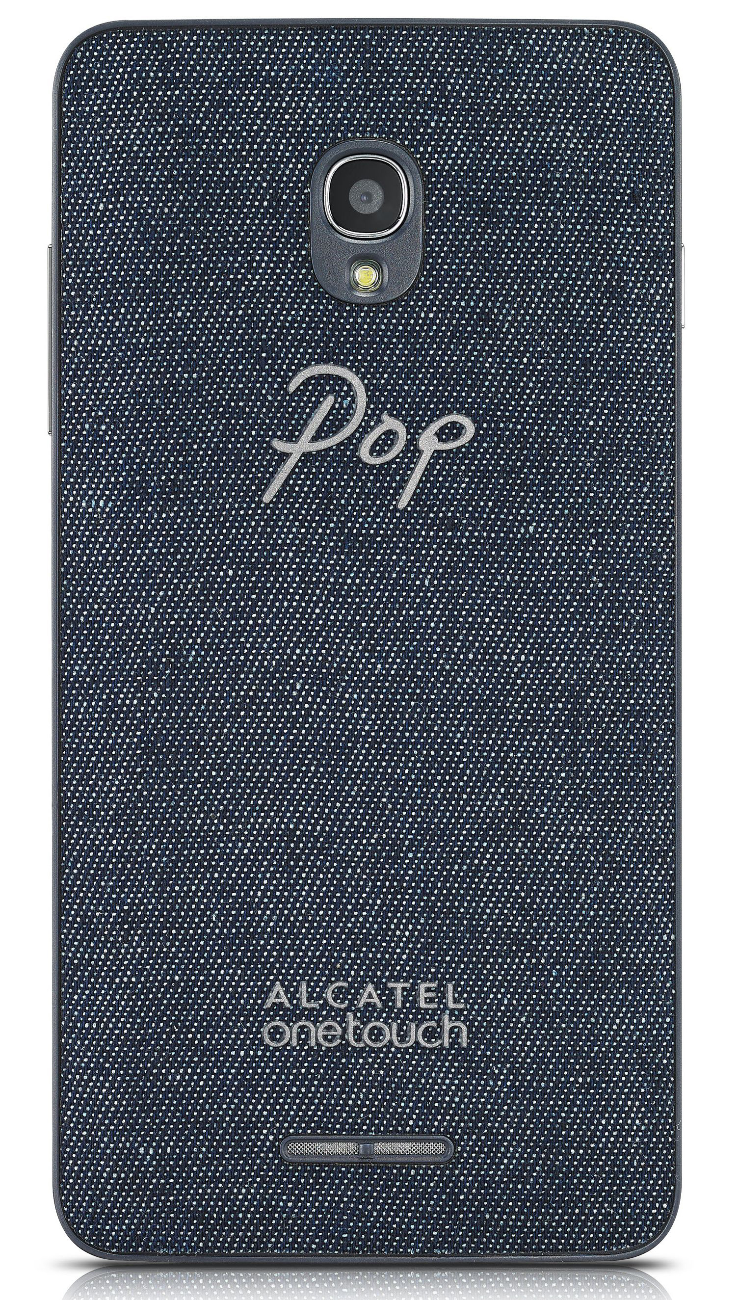 5022D, POP Star Backcover, FB5022, Blau Alcatel, ALCATEL