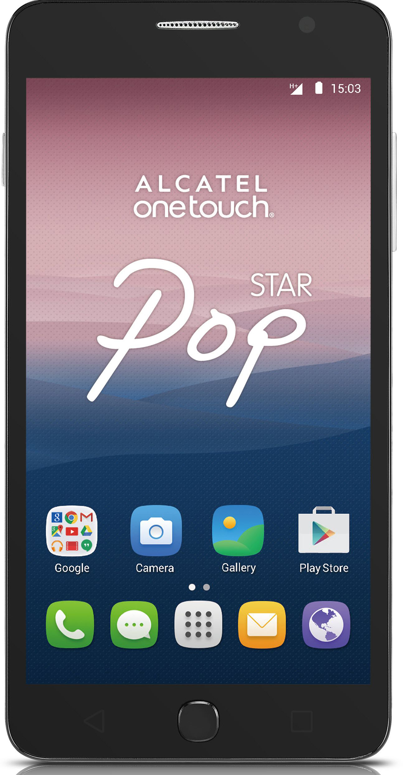 ALCATEL FB5022, Backcover, Alcatel, POP Star 5022D, Hellblau